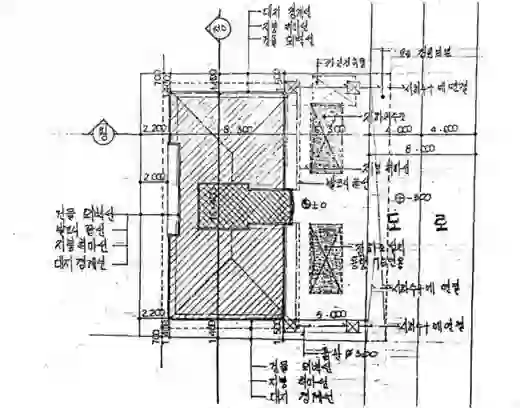신청구빌라A 배치도 이미지